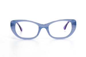 J9Y Purple Rinse FRONT with Jacaranda Purple TEMPLES