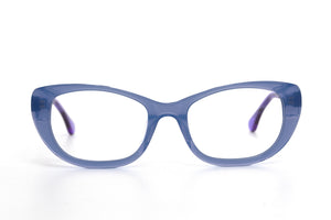 J9Y Purple Rinse FRONT with Jacaranda Purple TEMPLES