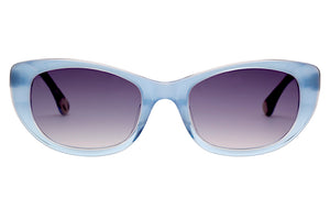 A19 Blue Fade FRONT with Blue Tortoiseshell TEMPLES&nbsp;