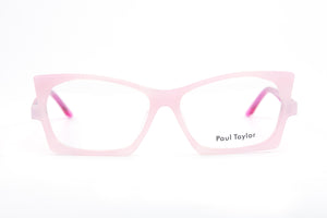 ZA71 Soft Pink Swirl Pattern FRONT with Hot Pink TEMPLES