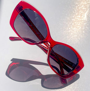JKM POLARISED Transparent Red Crystal
