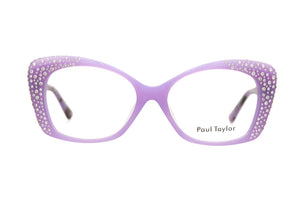 Z6K Opaque Mauve FRONT with Mauve Brown Tortoiseshell TEMPLES