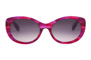 E16 Pink & Purple Swirl FRONT with Pink & Purple Underlay TEMPLES