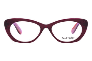 V8 Burgundy FRONT with Mauve Swirl UNDERLAY