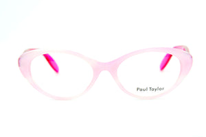 ZA71 Soft Pink Swirl Pattern Front with Hot Pink TEMPLES