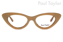 Load image into Gallery viewer, AUDREY Optical Glasses Frames YWG Golden Light Bronzed FRONT with Golden Honey Tortoiseshell TEMPLES - Paul Taylor Eyewear
