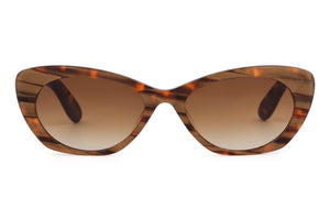 AK4 Golden Marble FRONT with Golden Marble & Tortoiseshell Underlay TEMPLES