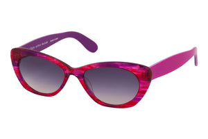 E16 Pink & Purple Swirl FRONT with Pink & Purple Underlay TEMPLES