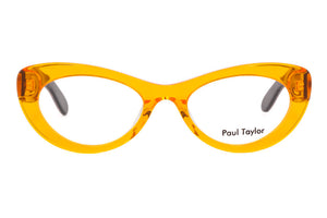 Z12 Shiny Tangerine FRONT with Orange Leopard TEMPLES
