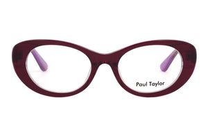 V8 Burgundy FRONT with Mauve Swirl UNDERLAY