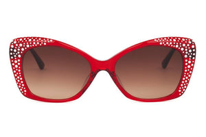 AB23 Red FRONT with Red Black Tortoiseshell TEMPLES....SOLD OUT!!!