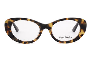 M228/M100 Light & Dark Marble Tortoiseshell FRONT with Black TEMPLES
