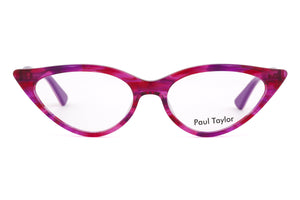 E16 Pink & Purple Swirl FRONT with Pink & Purple Underlay TEMPLES