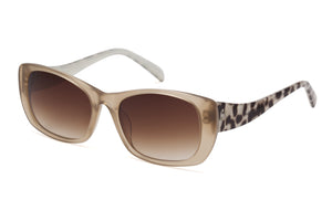 AB09/CM53 Brown Tan FRONT with Leopard TEMPLES