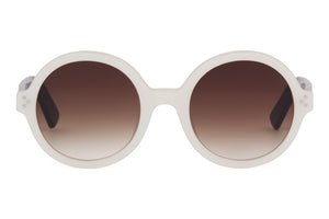 +++OVER STOCKED SEE SALE PAGE+++ Y32/K20 Pearl White FRONT with Black TEMPLES