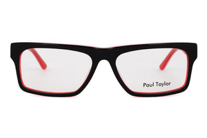 J128 Black FRONT with Red UNDERLAY